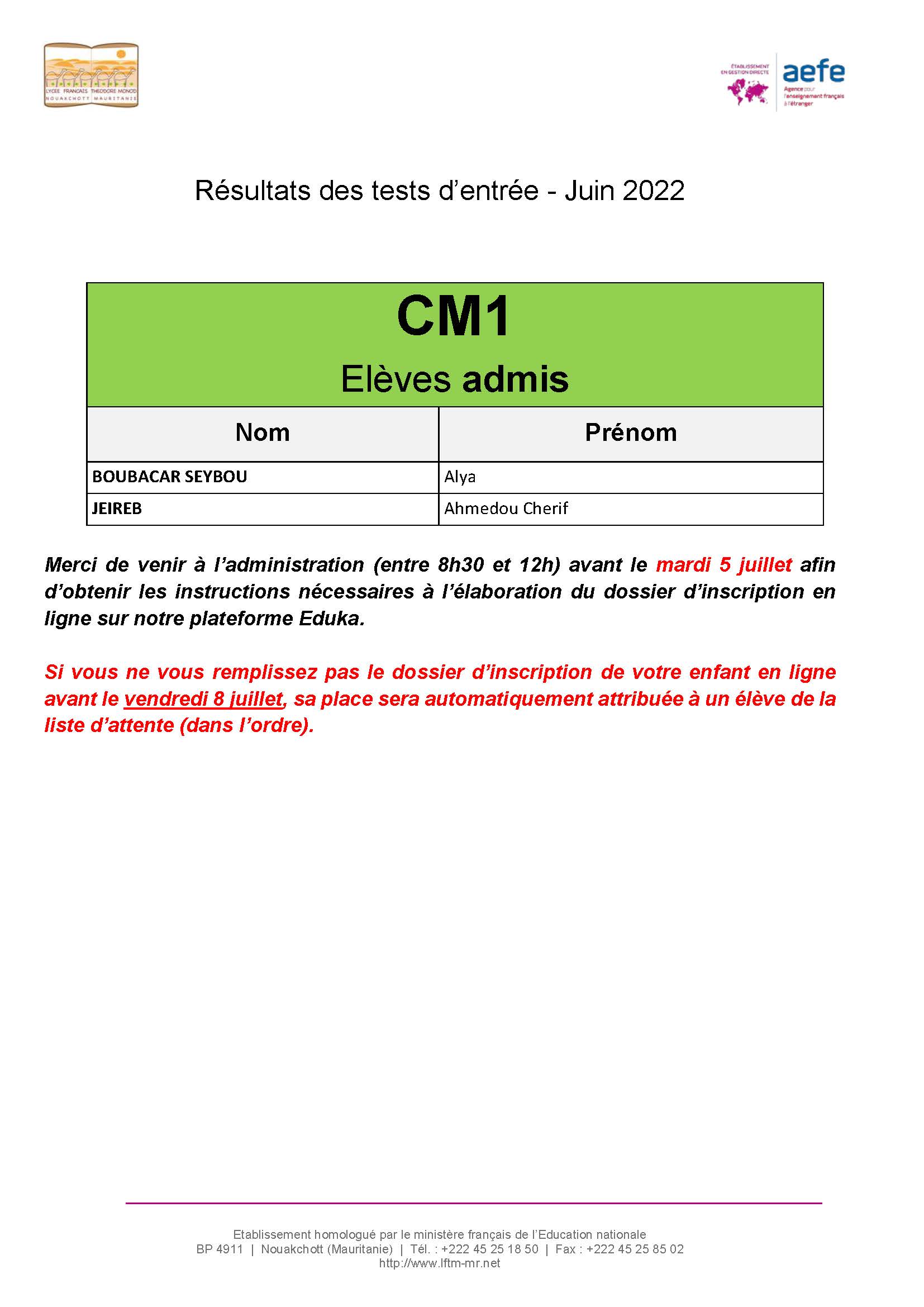 resultats tests primaire Page 05